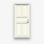 panelled door 890x890