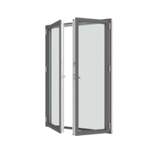 Casement door, 2-leaf