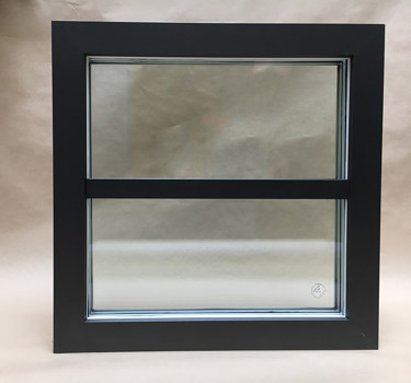 Energy glazing bar, seen from outside