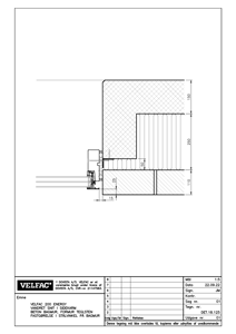 Fastgørelse i stålvinkel på bagmur