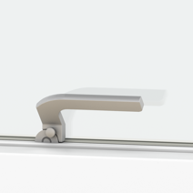 Espagnolette with safety-lock