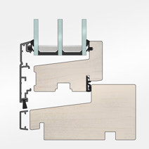 Nordic Edge UT gående ramme, 3-lags rute