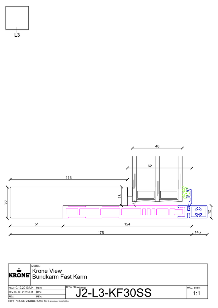 Krone View – Bundkarm, fast karm