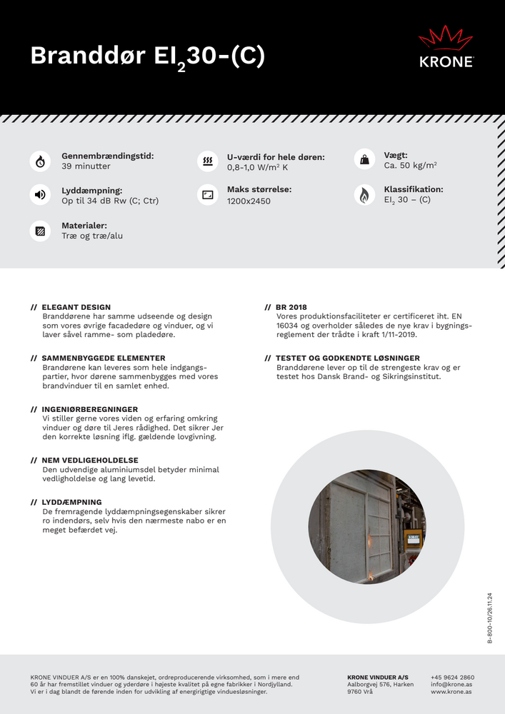 Datablad for KRONE Fire