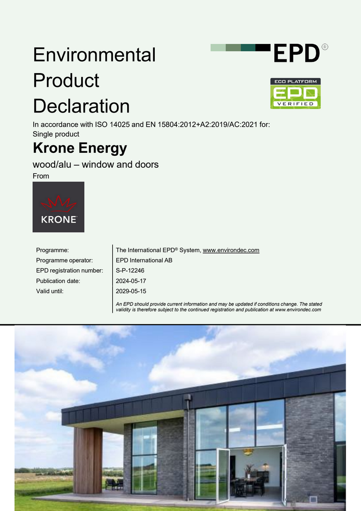 EPD for KRONE Energy
