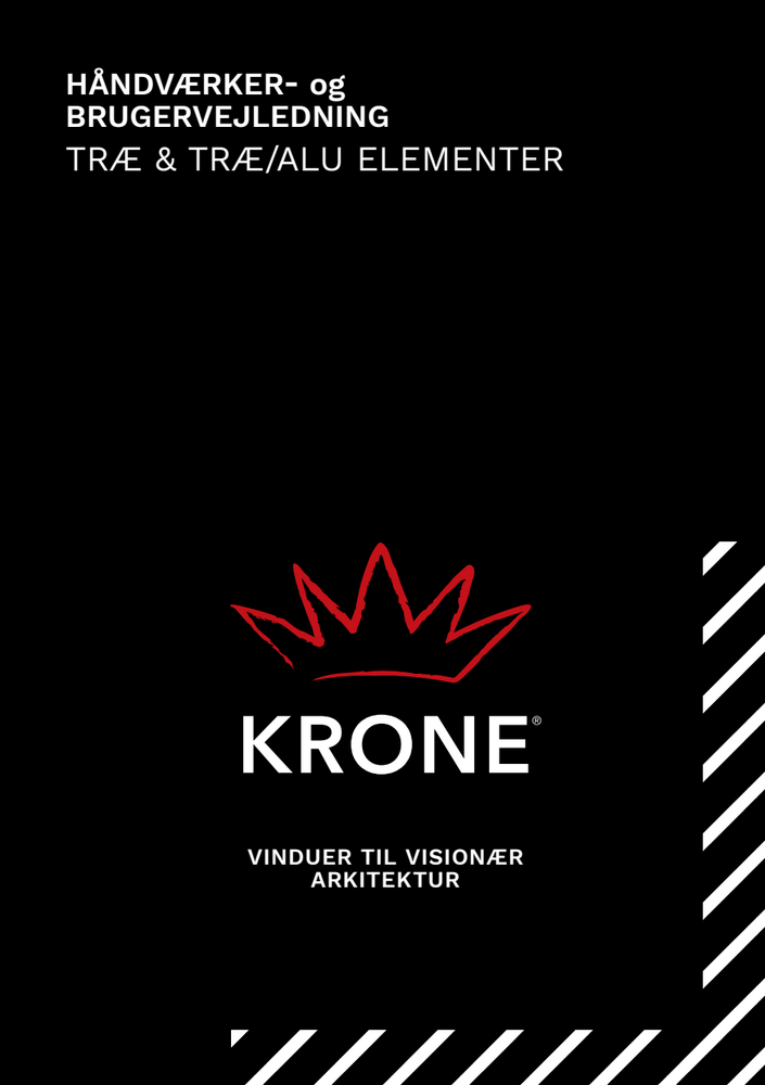 Håndværkervejledning til KRONE VINDUERS produkter