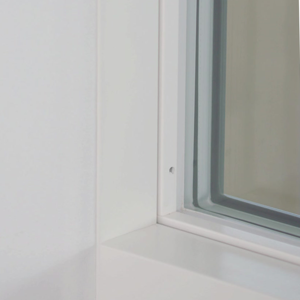 Ventilationshul i forsatsramme