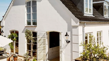 Klassiske vinduer giver boligen karakter