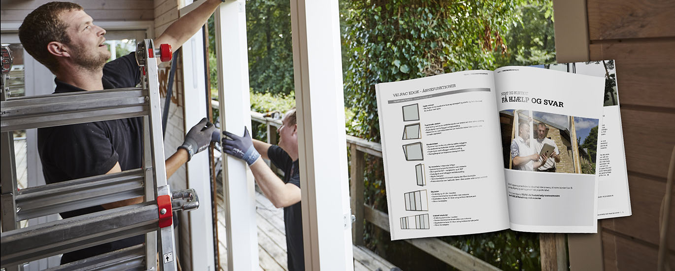 Viden ved hånden. *Hent VELFAC tømrerkatalog*