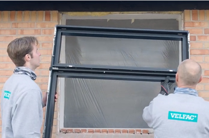 nem fugning af velfac 200 vinduer