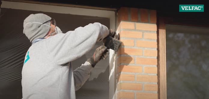 velfac 200 vindue   afrensning af gammel fuge for montering