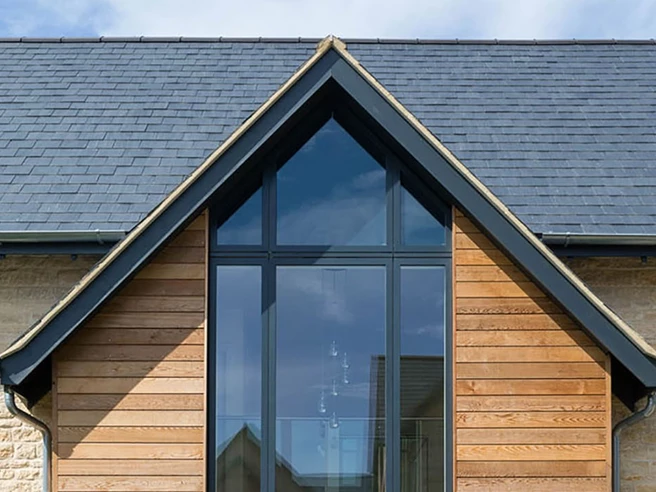 Triangular window - Get customised windows now - VELFAC