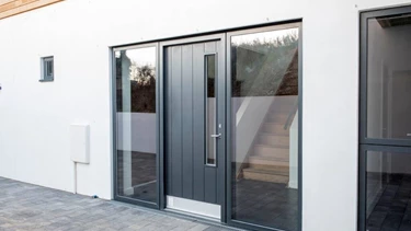 Composite front doors