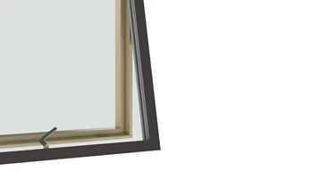 Slim frame window design - VELFAC