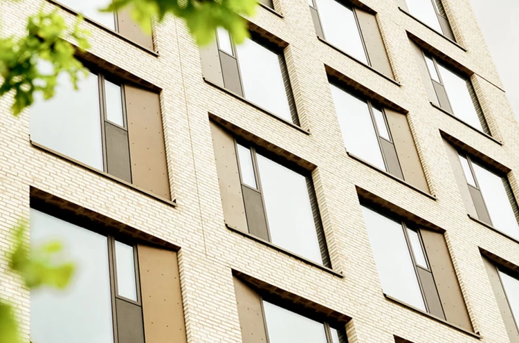 Window Velfac Fitment Slim frame window design - VELFAC