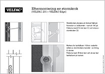 eftermontering av stormkrok