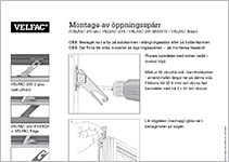 montage av oppningssparr